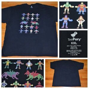 Men’s TeeFury He-Man graphic t-shirt, size XXL